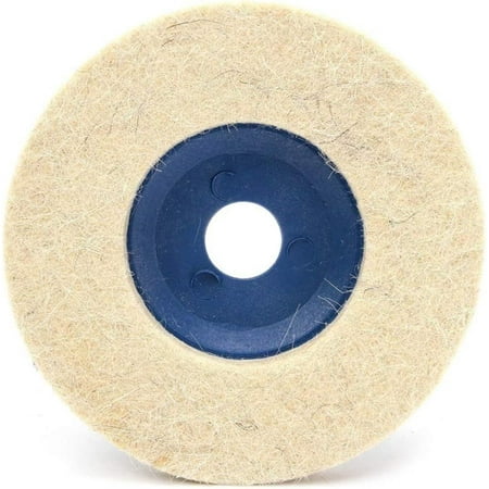 

3pcs Polishing Buffing Discs Pads 100 Degree Angle Felt Polishing Disc Grinding Wheel Grinders Felt Pad Disc 100mm 4inch