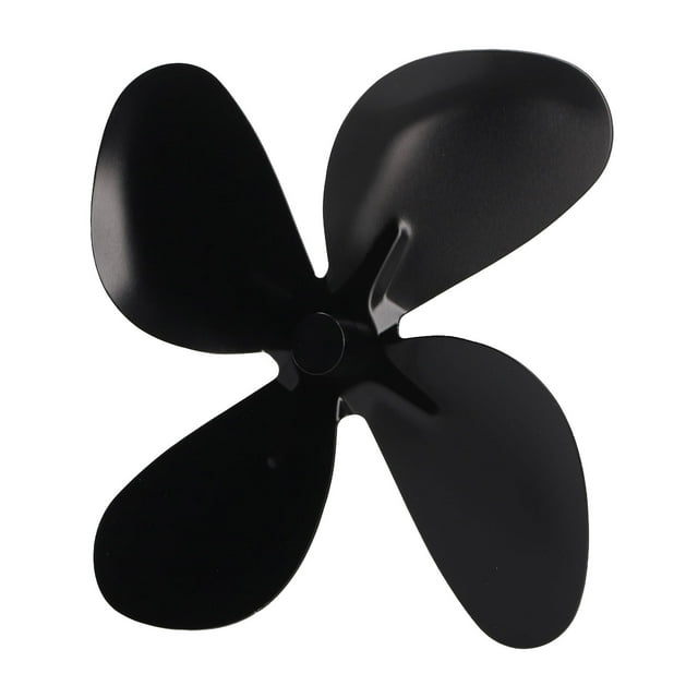 Stove Fan Blade, Stable Easy Installation Lightweight Sturdy Stove Fan Blade Replacement High Temperature Resistant Aluminum Alloy For Winter 4 Blades,6 Blades