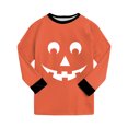 thumbnail image 5 of Kogui Kids Halloween Pajamas Set Long Sleeve Soft 2 Piece Pjs For Toddler Boys And Girls 3T 4T (Dark Gray,3-4 Years), 5 of 9