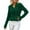 Green, variant on Women Casual Long Sleeve V Neck Sweaters Pullover Fitted Women's Red Sweater Soft Womens Christmas Clothes