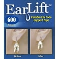 thumbnail image 2 of Earlift Earlift Earring Support Patches Invisible Medical Grade Support Tape Stretched Flaging Ear Holes - 10 Pack (600 parches) Earlift 7506-600, 2 of 2