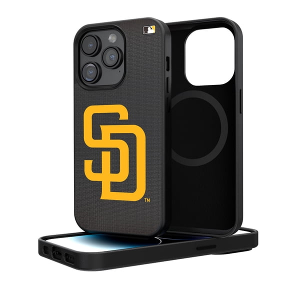 San Diego Padres Linen Logo iPhone Magnetic Bump Case