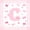Pink C, variant on Manfei Teens Cartoon D Letter Zipper Twin Comforter Sets with Fitted Sheet and 2 Pillowcases,Pink Bow Tie Stripes Zipper Bedding Set,4-Piece,Reversible
