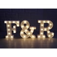thumbnail image 3 of Lámpara de noche con letras LED creativas para dormitorio, lámpara de adorno F, 3 of 9