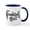 White/Navy Inside, variant on CafePress - Brooklyn Girl Mug - 11 oz Ceramic Mug - Novelty Coffee Tea Cup