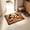 #4, variant on Kumdkdwn 23.62" Polyester Fleece Floor Mat - Canine Motif Accent Rug with Non-Slip Base, Low-Profile Textile for Transitional Thresholds & Ablution Chambers