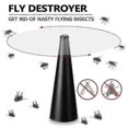 thumbnail image 2 of USB Recharge Outdoor Kitchen Fly Repellent Fan Fly Destroyer Keep Flies Bugs Away From Food Household Pest Repellent Table Fan 26s, 2 of 3