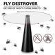 thumbnail image 2 of USB Recharge Outdoor Kitchen Fly Repellent Fan Fly Destroyer Keep Flies Bugs Away From Food Household Pest Repellent Table Fan 26s, 2 of 3