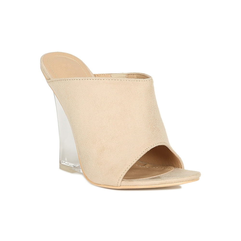 cape robbin clear wedge