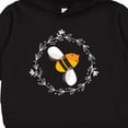 thumbnail image 3 of Inktastic Bee Cute Kids Honeybee Toddler Hoodie, 3 of 4