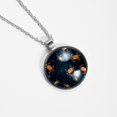 thumbnail image 4 of Constellation Elegant Women's Glass Circular Pendant Necklace - Stylish Necklaces for Women, 4 of 5