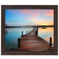 thumbnail image 5 of ArtToFrames 8" x 20" Walnut Picture Frame, 8x20 inch Brown MDF Poster Frame (WOM-4106), Pack, 5 of 8