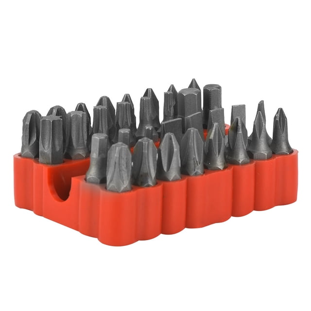 Outil de Tournevis de Bit de Sécurité, 33pcs Tournevis de Bit de Sécurité Visseuse Hexagonale Boulons Visseuse Hexagonale Robuste et Résistant