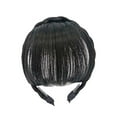 thumbnail image 1 of Bandes de Cheveux Synthétiques avec Double Rangée de Tresses Bandeau Résistant à la Chaleur Extensions Frange Postiches, 1 of 1