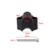 thumbnail image 4 of soporte para universal para manilr de motocicleta, abrazadera de montaje de barra de aluminio de 30 para mayoría de motocicletas para Negro 22mm Yotijar Elevador de manillar, 4 of 10