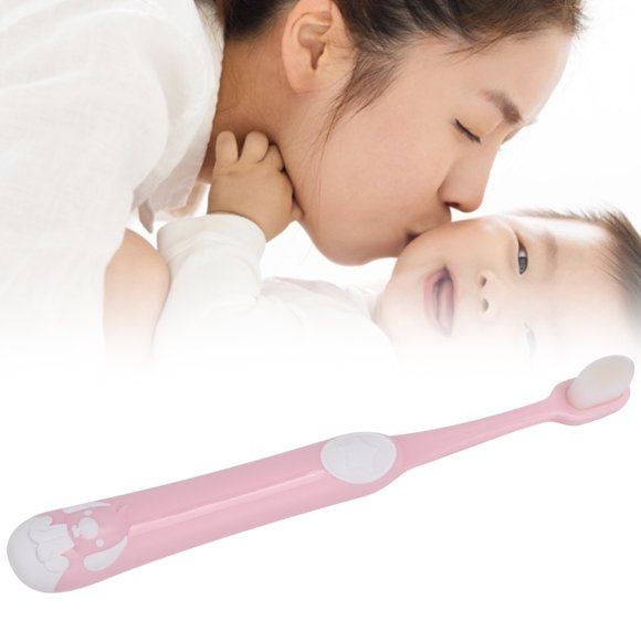 Filfeel Brosse à Dents pour Enfants, Brosse à Dents en Silicone Pratique et Sûre Dessin Animé, Pratique pour Enfants Voyage Maison