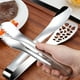thumbnail image 3 of Silver Stainless Steel Italian Spaghetti Steak Tongs, 3 of 5