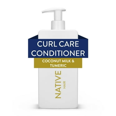 Native Curl Care Conditioner, Coconut Milk & Turmeric, Sulfate & Paraben Free, 16.5 oz