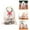 Natural Flax, variant on Large Christmas Canvas Santa Gift Bag 23.7 x 15.8 Inches, Drawstring Reusable Storage Sack for Presents Toys