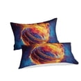 thumbnail image 4 of YJHDM Flame Baseball Bedding Set 3D Sports Duvet Cover Pillow Case 2/3pcs for Teens Men Athlete Room, 4 of 6