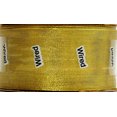 thumbnail image 3 of Offray 1.5" Metallic Firefly Wired Edge Ribbon-Gold, 3 of 3