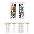 thumbnail image 6 of Fsddascl Colorful Words Graduation Blackout Curtains for Bedroom/Living Room, Thermal Insulated Kitchen Curtains, 2025 Funny Cartoon Words Grommet Darkening Window Treatment Drapes 27.5"x39"x2, 6 of 6