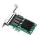 thumbnail image 1 of RJ-45 4-Port Ethernet Server Adapter Gigabit Network Card PCI-E X1 Interface, 1 of 6