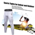 thumbnail image 4 of Pack de 3 pantalones de compresión para hombre Medias deportivas de secado rápido Baselayer Running Abanopi Pantalones deportivos, 4 of 7