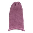 thumbnail image 3 of BambooMN Adult Super Soft Hand Knit Winter Hat for Women and Men - Lilac, 3 of 3