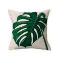 thumbnail image 1 of Pedty Pillowcases Pillowcase Covers Decorative Linel Series Basana Leaf Can Be Gravitable Tropical Pillow Sleeve, 1 of 3