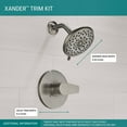 thumbnail image 3 of Peerless PTT14219-BN Xander Brushed Nickel 1-Handle Shower Trim Kit (Valve Not Included), 3 of 4