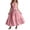 Pink, variant on Prom Dresses for Women Plus Size Sleeveless Maxi Dresses Tunic Tie Ruffle Dress Elegant Wedding Guest Clothes