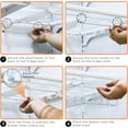 thumbnail image 5 of Sorbus Adjustable Pull-Out Fridge Drawer: Clear Plastic Deli & Kitchen Storage Bin, 5 of 8