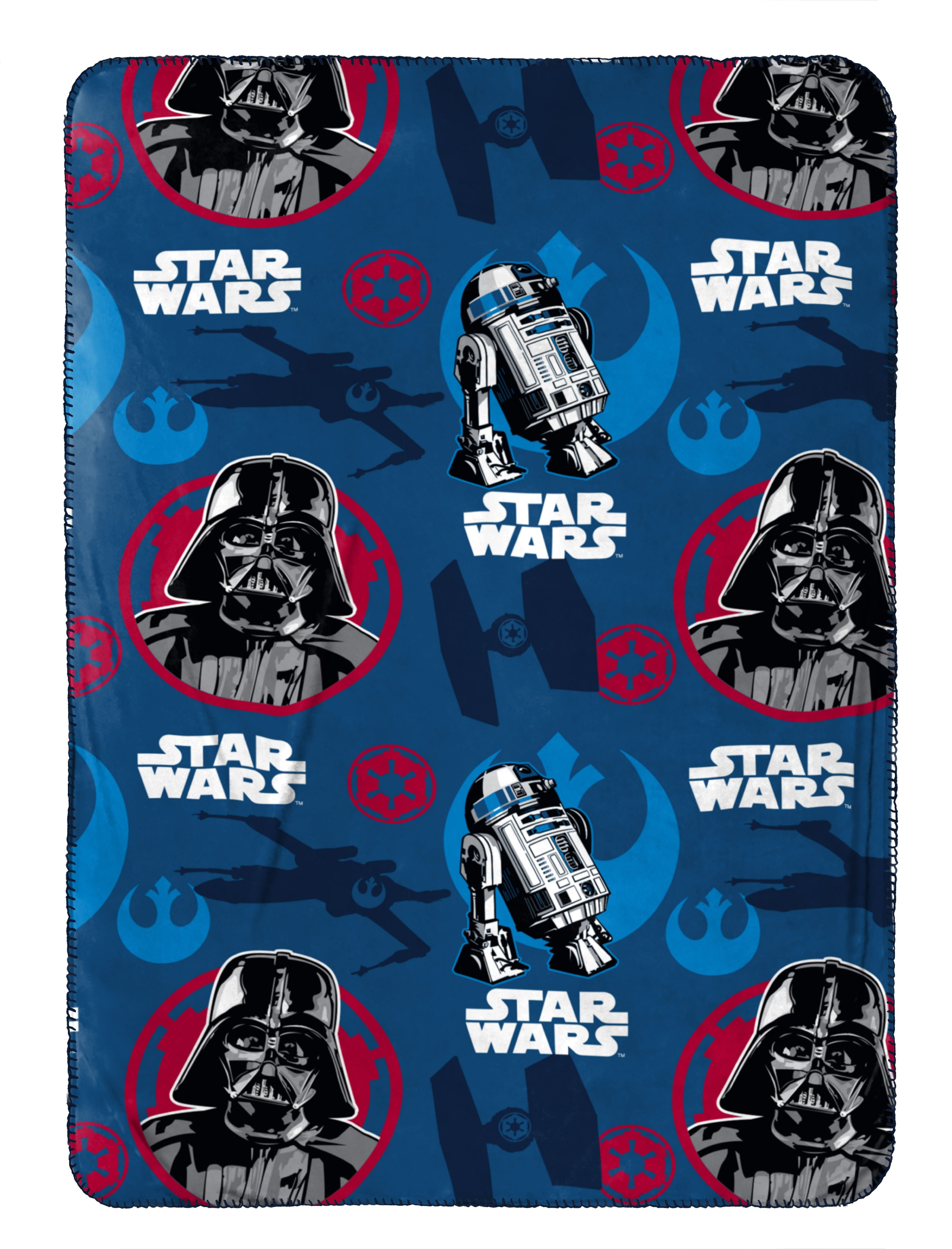 Darth Vader Star Wars Personalised Super Soft Fleece Baby Blanket 