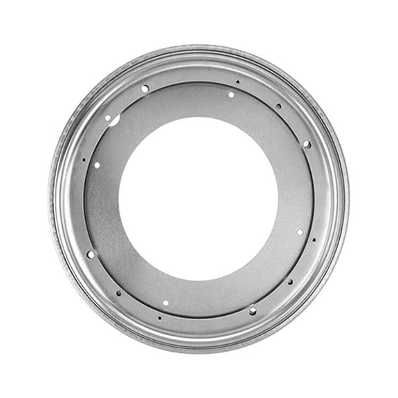 Ana Hollow Circular Rotating Turntable Heavy Duty Round Shape Galvanized Turntable Bearing Rotating Swivel Plate Home Decor