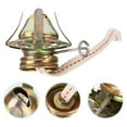 thumbnail image 3 of Shisuyan Kerosene Heater Wick Golden Metal 2Pcs 6x0.39In, 3 of 8