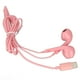thumbnail image 5 of Auriculares tipo C Control de volumen Reducción de ruido Cómodos auriculares para teléfono para Xiaomi Rosa, 5 of 5