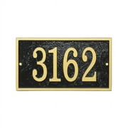 Personalized Whitehall Products Fast & Easy Rectangle House Numbers Plaque