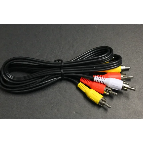 3 Ft 4 Inch (40")Composite Av 3-Rca Audio/Video Cable Male Red Yellow White 40"