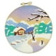 thumbnail image 2 of 1 Juego de accesorios de Material de fieltro de lana para adultos, adorno DIY para manualidades, Interior Montaña de nieve Zulema Fieltro Impreso, 2 of 8