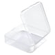 thumbnail image 3 of Small Transparent Plastic Storage Box Clear Square Multi-purpose Display Case ~, 3 of 10
