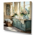 thumbnail image 2 of Designart "French Vintage Laundry Room wall decor I" Bath & Laundry Wall Art Print, 2 of 5