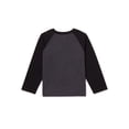 thumbnail image 2 of Garanimals Baby and Toddler Boys Long Sleeve Solid T-Shirt, Sizes 12M-5T, 2 of 3