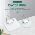 thumbnail image 6 of Self-adhesive Picture Hangers Nail-free Triangular Sticky Hook Picture Hanger цн T4D0, 6 of 8