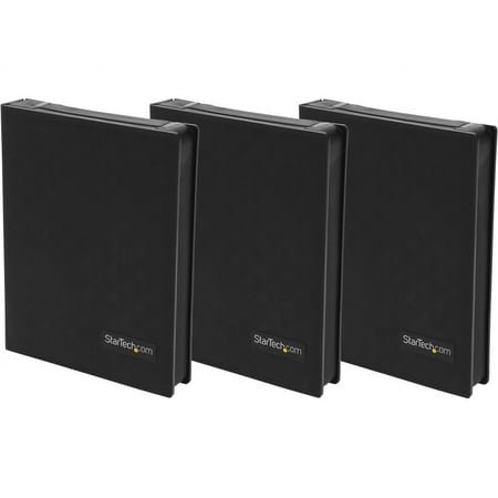 UPC: 0065030843959 | StarTech HDDCASE25BK 2.5in Anti-Static Hard Drive Protector Case – Black (3pk)
