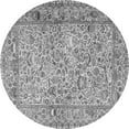 thumbnail image 1 of Ahgly Company Indoor Round Persian Gray Traditional Area Rugs, 3' Round, 1 of 1
