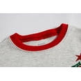 thumbnail image 2 of Little Boys Girls Christmas Pajamas Sets for Toddler 100% Cotton Dinosaur Planet Sleepwear Long Sleeve 2 Piece kids Clothes Pjs 3-7T car-6277-10T, 2 of 7