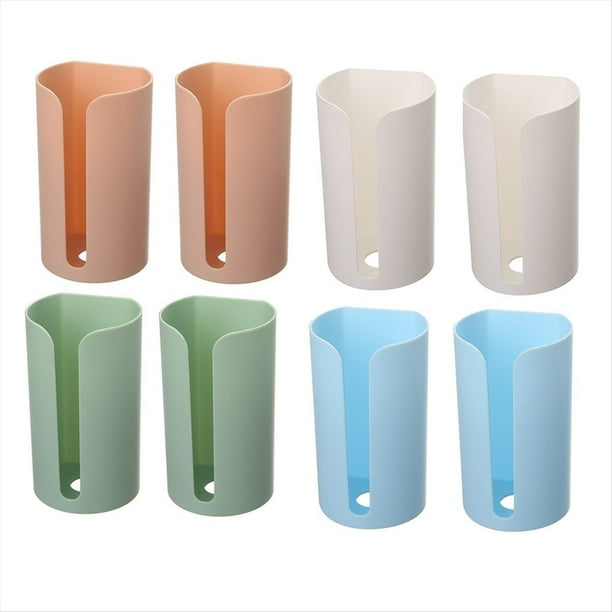 Soporte para Bolsas de Basura Montado en la Pared Caja de Almacenamiento para Bolsas de Basura Caja para Bolsas de Basura Montada en la Pared para Cocina