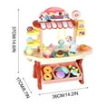 thumbnail image 3 of Brwvolix Doll Accessories,42pcs Children By Yihui Ice Cream Cart Simulation Mini Candy Ice Cream Cart toy, 3 of 7