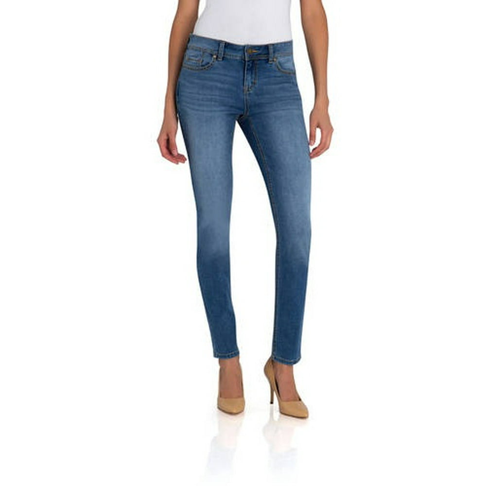 Jordache Jordache Women's Mid Rise Skinny Jean